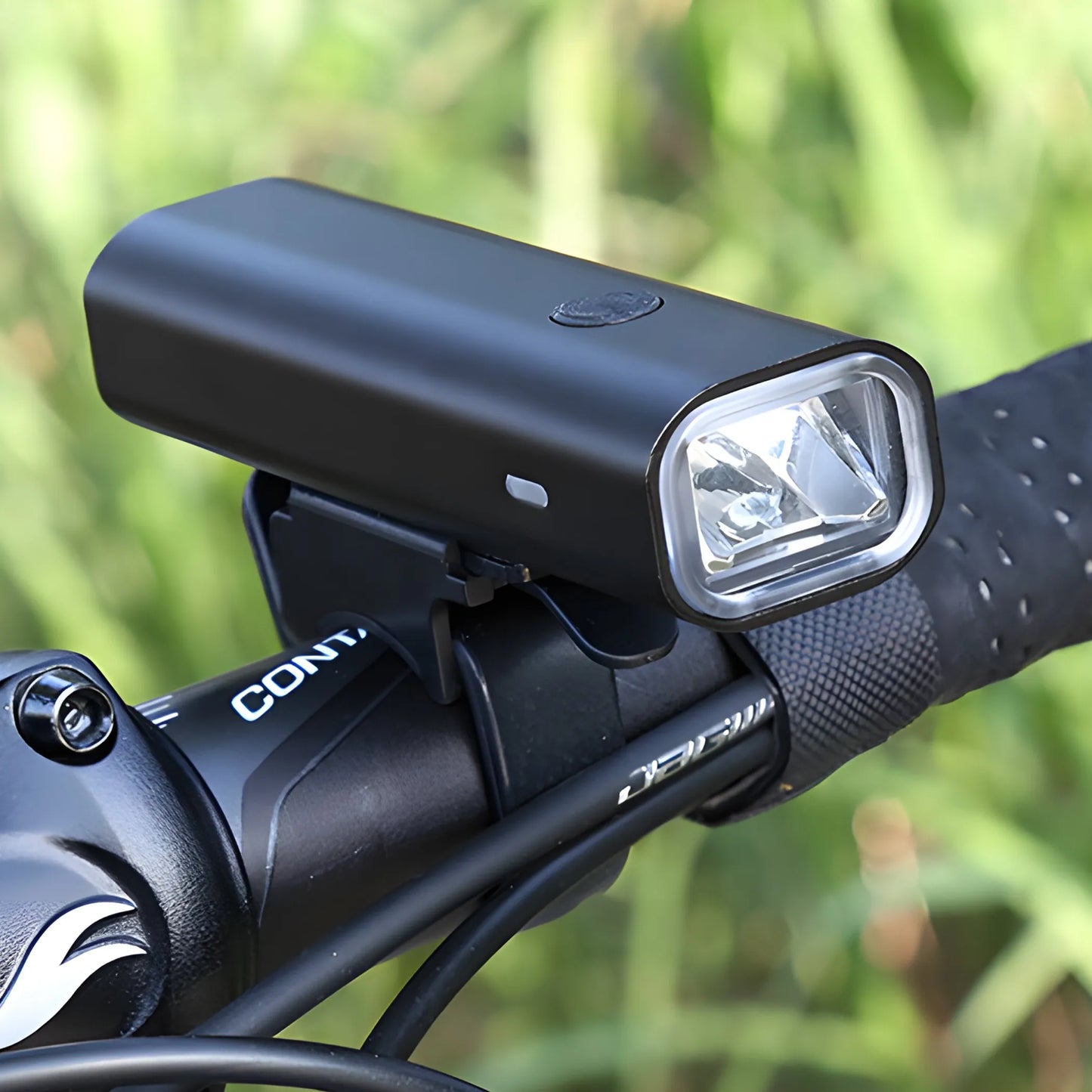 RETOO LED dviračio žibintų komplektas priekiui ir galui, USB, 400 lm, 2000 mAh