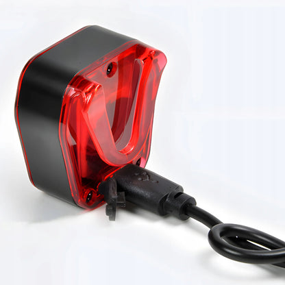 RETOO LED dviračio žibintų komplektas priekiui ir galui, USB, 400 lm, 2000 mAh