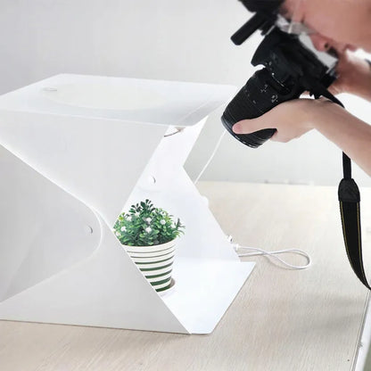 RETOO LED fotonamas be šešėlių studijinėms nuotraukoms, baltas / juodas