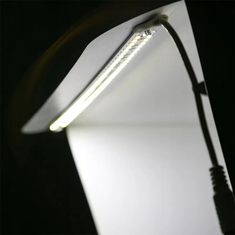 RETOO LED fotonamas be šešėlių studijinėms nuotraukoms, baltas / juodas