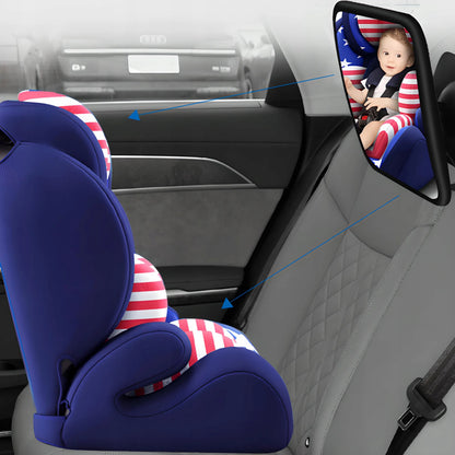 RETOO M021 automobilinis vaiko stebėjimo veidrodėlis su 360° reguliavimu