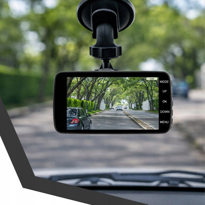 RETOO M040 Automobilinis vaizdo registratorius su priekine ir galine kamera bei atbulinės eigos funkcija