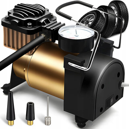 RETOO M050 automobilinis kompresorius 12 V, 150 PSI, su 3 antgaliais