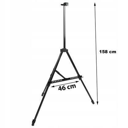 RETOO O004 trijų kojų lauko molbertas, 158 cm, su dėklu