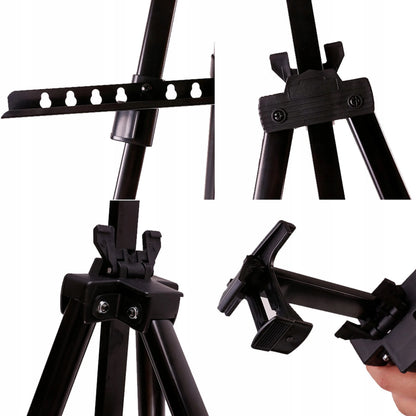RETOO O004 trijų kojų lauko molbertas, 158 cm, su dėklu