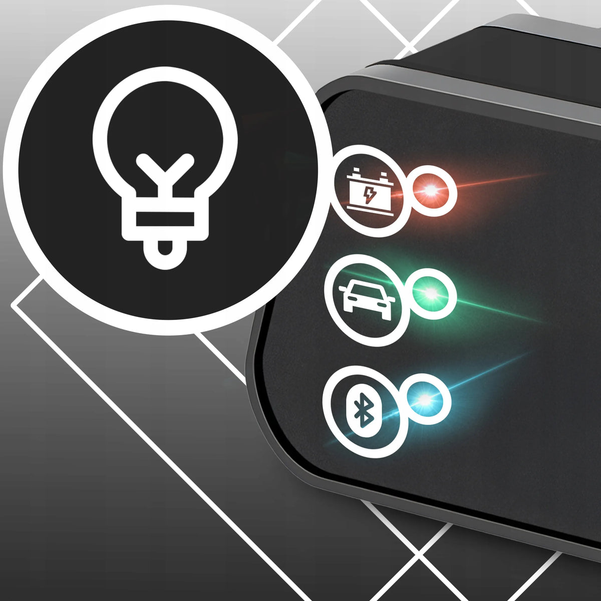 RETOO OBD2 Bluetooth diagnostikos sąsaja, lenkų kalba, klaidų trynimo testeris