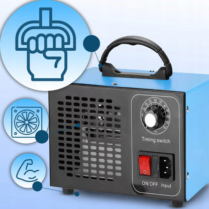 RETOO ozono generatorius ozonatorius oro valytuvas 120W 32 g/h su laikmačiu