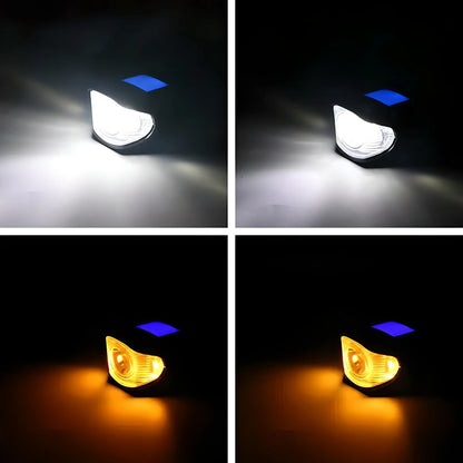 RETOO priekinis LED dviračio žibintas su USB įkrovimu, spidometru, režimais ir skambučiu