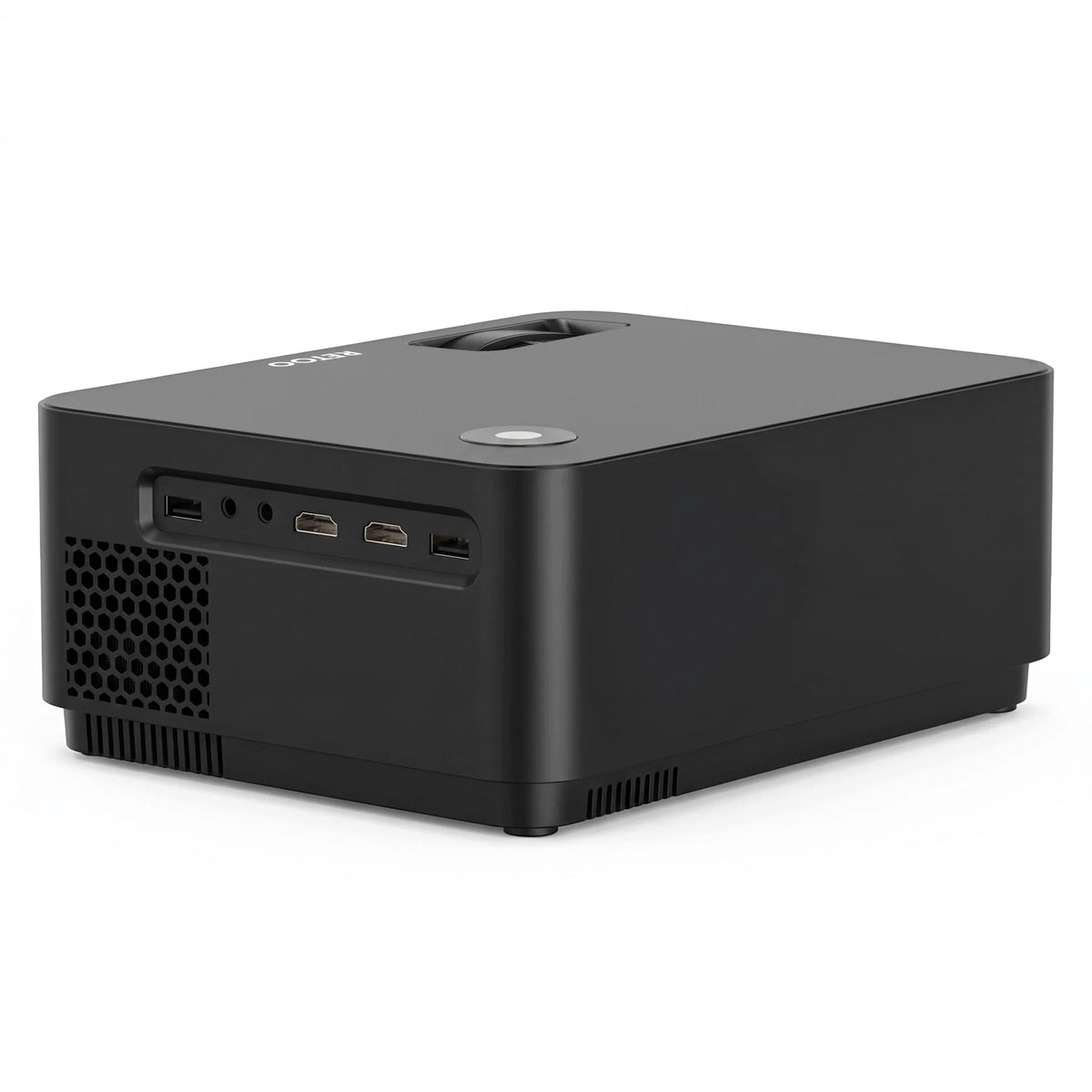 „Retoo“ projektorius su „Android“, „Wi-Fi“, „Full HD“, 9000 lm, 4K UHD palaikymu ir „Bluetooth“