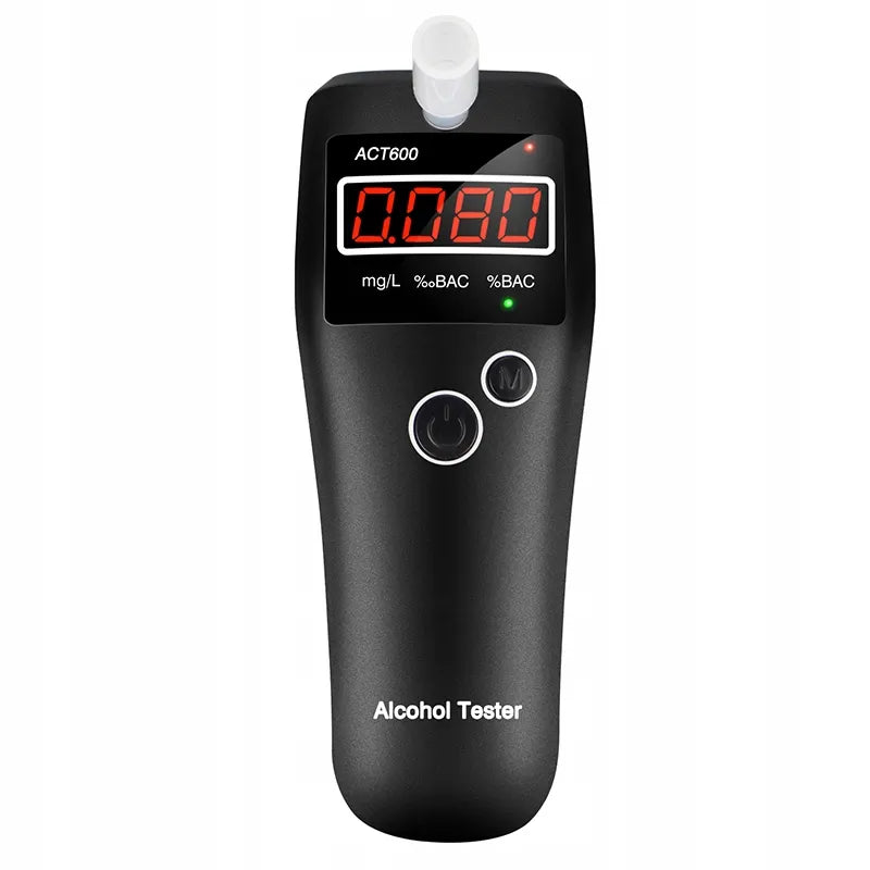 RETOO R-E263 tikslus skaitmeninis alkoholio matuoklis su LCD ekranu ir 10 kandiklių
