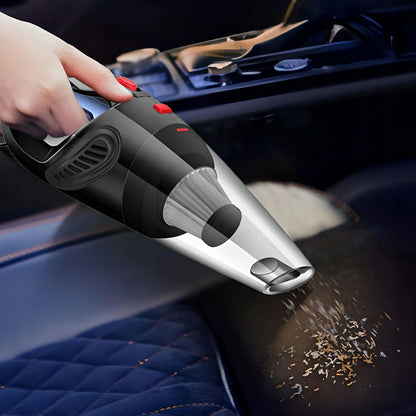 RETOO rankinis automobilinis dulkių siurblys 12 V, 120 W, 4200 Pa, HEPA, galingas, su antgalių rinkiniu
