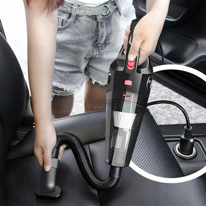 RETOO rankinis automobilinis dulkių siurblys 12 V, 120 W, 4200 Pa, HEPA, galingas, su antgalių rinkiniu