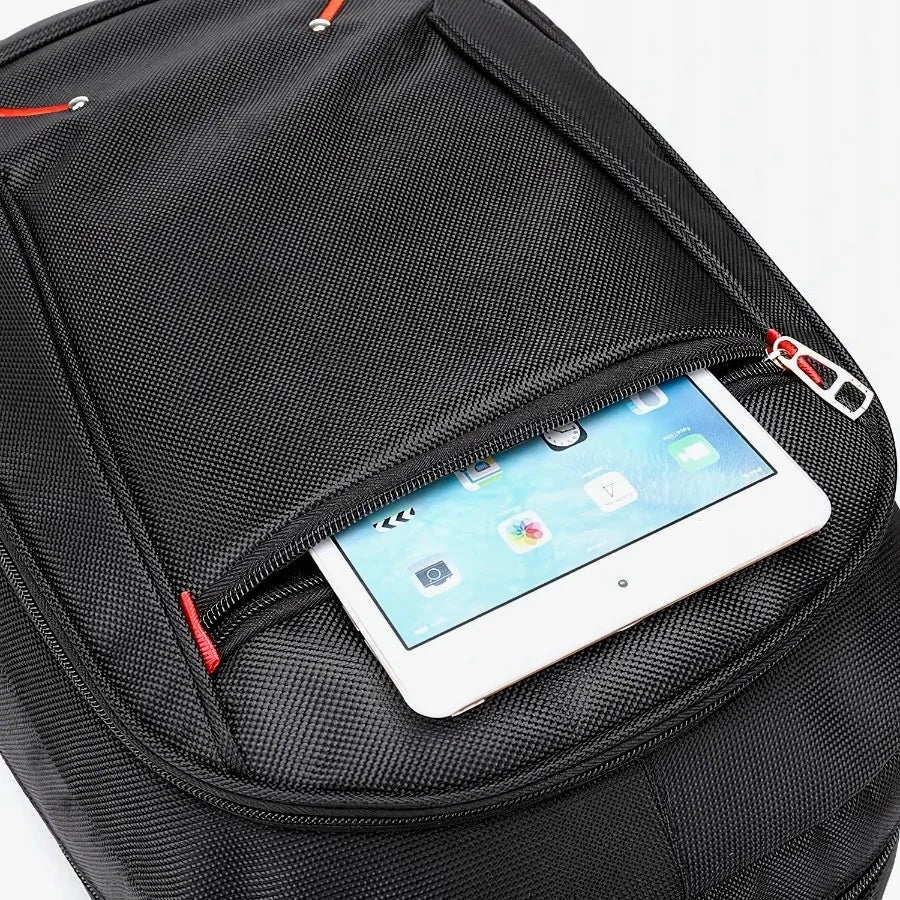 RETOO SR283 vyriška ir moteriška miesto kuprinė darbui bei mokyklai, juoda, 30 l, atspari drėgmei