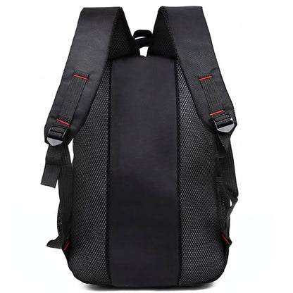 RETOO SR283 vyriška ir moteriška miesto kuprinė darbui bei mokyklai, juoda, 30 l, atspari drėgmei