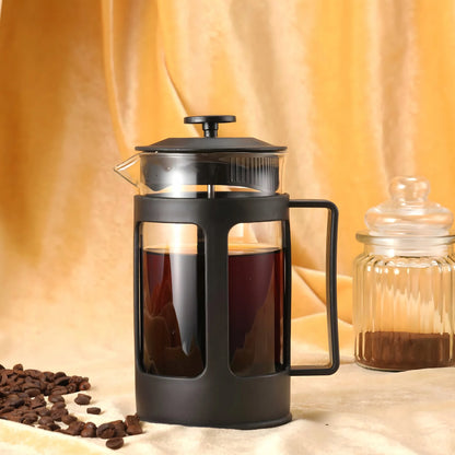 RETOO stiklinis French Press kavos ir arbatos plikiklis, 1 l