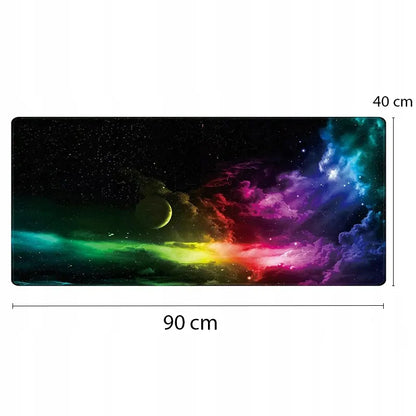 RETOO XXL žaidimų pelės kilimėlis 90x40 cm, neslystantis