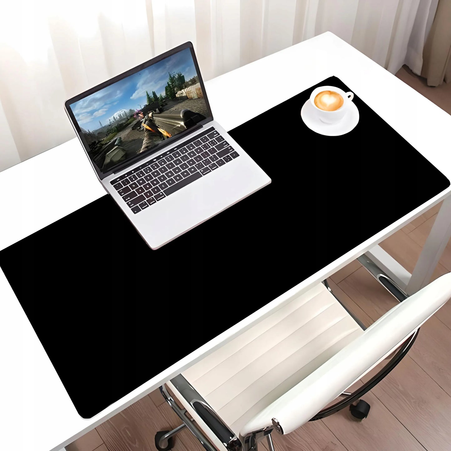 RETOO XXL žaidimų stalo kilimėlis pelei 100x50 cm neslystantis