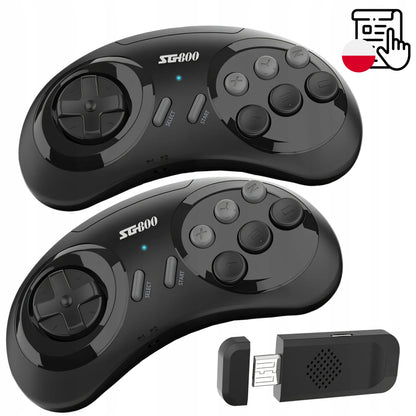 RETRO TV ŽAIDIMŲ KONSOLĖ SU 5000+ ŽAIDIMŲ, BELAIDĖ, HDMI, 90-ŲJŲ KLASIKA