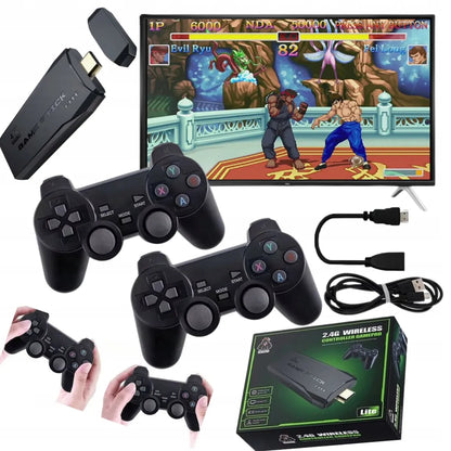 Retro žaidimų konsolė 4K BOYHOM, 64 GB, 20000 žaidimų, HDMI