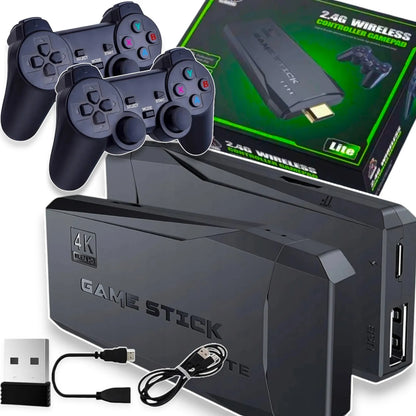 Retro žaidimų konsolė televizoriui, daugiau nei 20 000 žaidimų + du pulteliai, HDMI