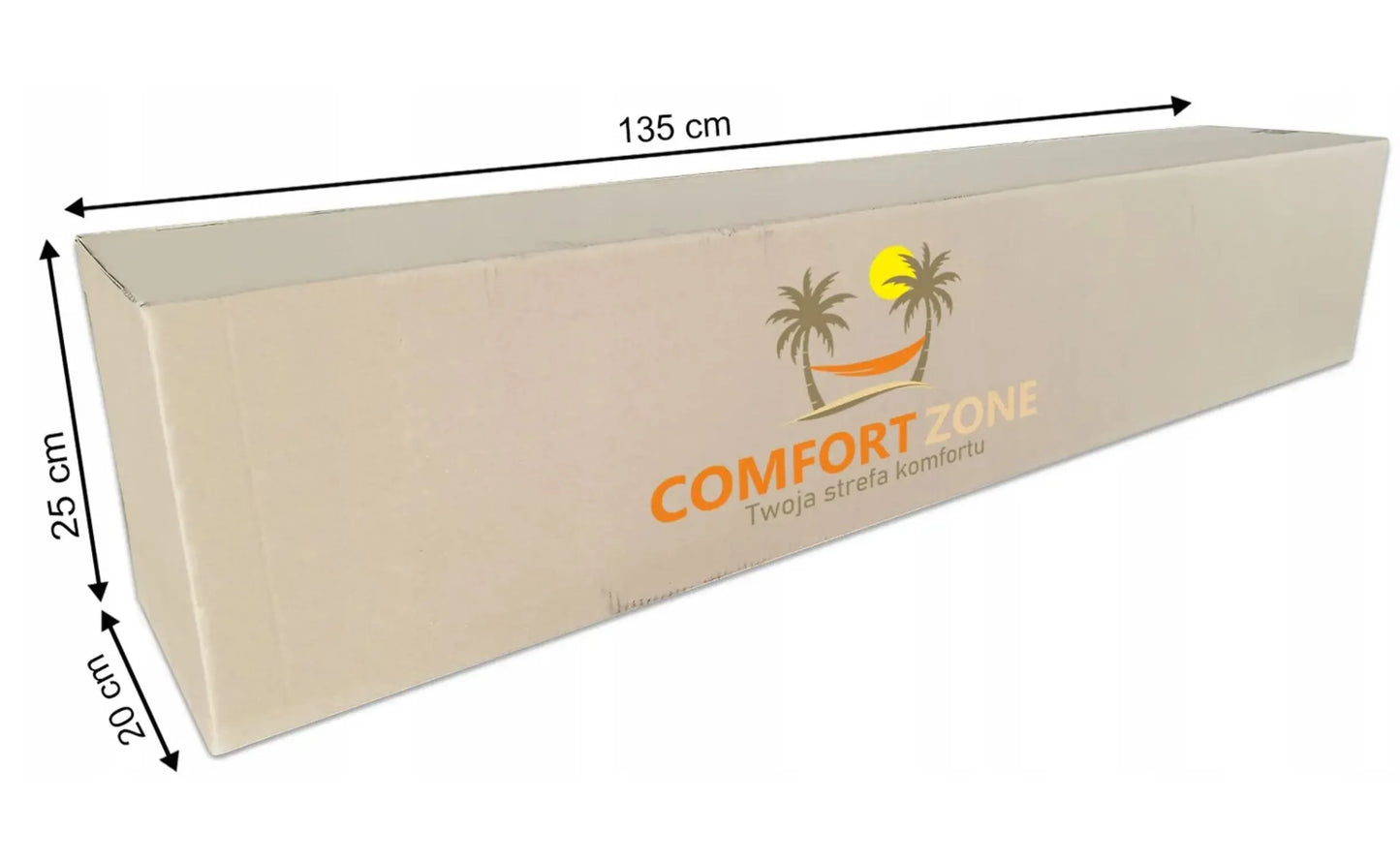 Rinkinys STOVAS + HAMAKAS 2 asm. BOHO PILKAS nešiojamas komplektas COMFORT ZONE 200 KG