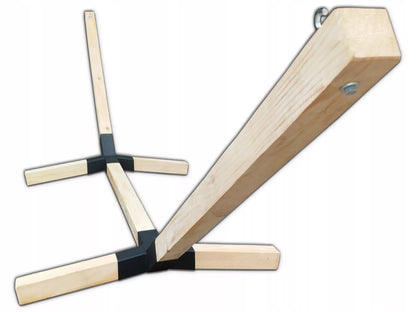 Rinkinys STOVAS + HAMAKAS 2 asm. BOHO PILKAS nešiojamas komplektas COMFORT ZONE 200 KG