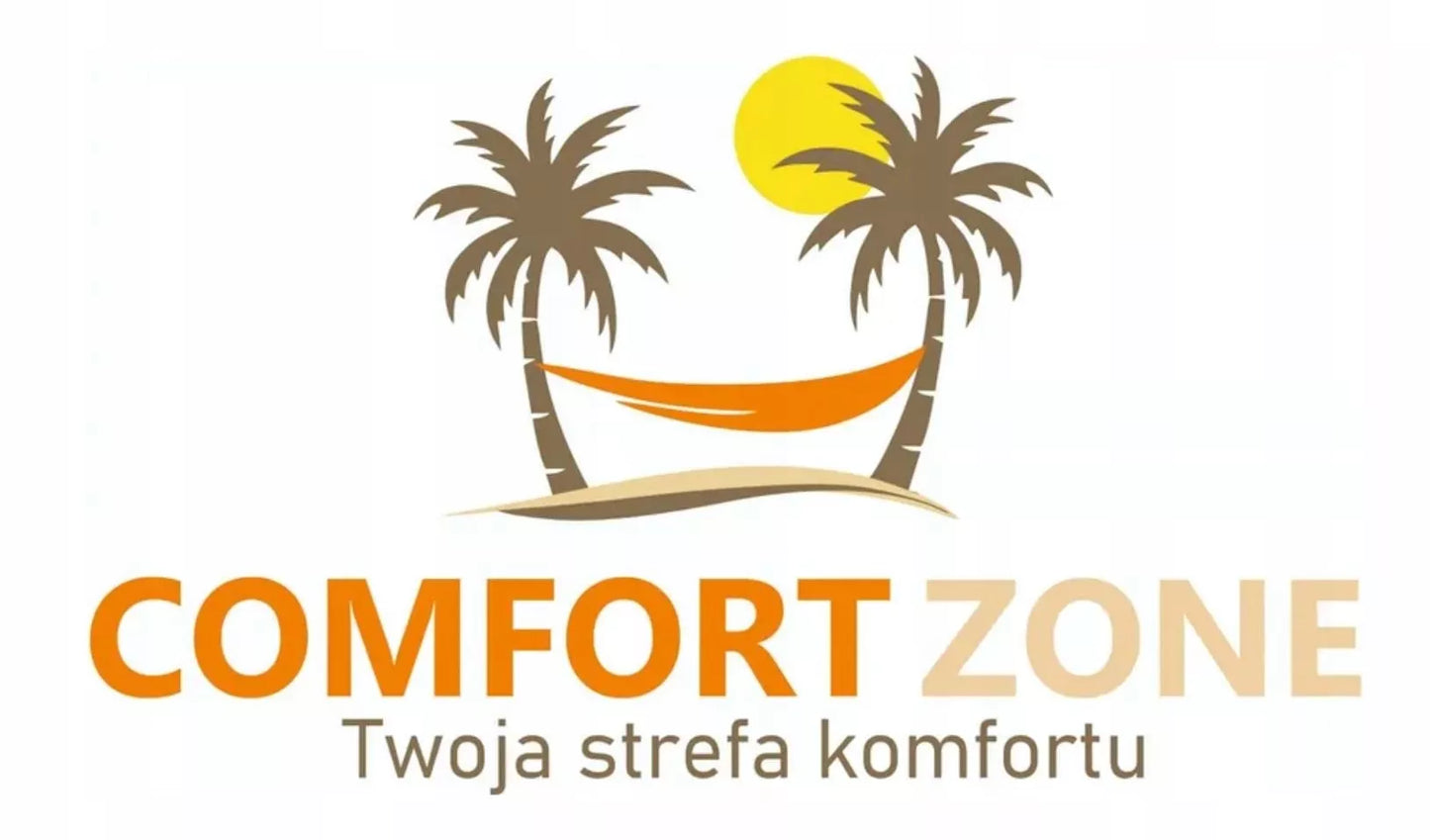Rinkinys STOVAS + HAMAKAS 2 asm. BOHO PILKAS nešiojamas komplektas COMFORT ZONE 200 KG
