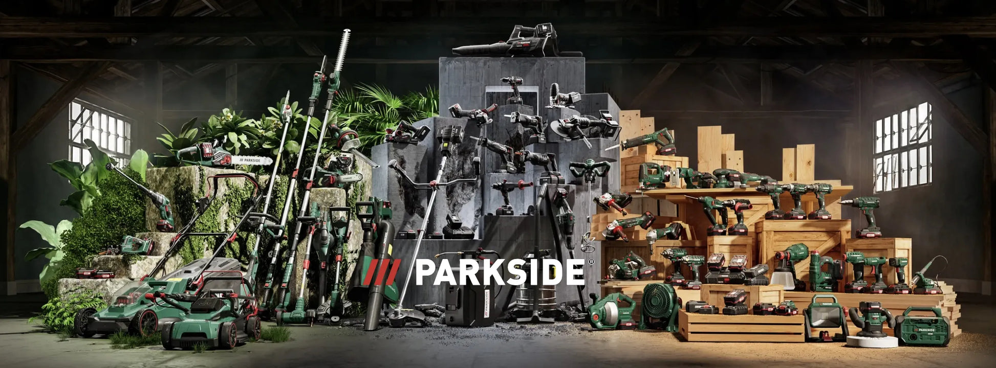Robotė vejapjovė Parkside PAMRC 250 A1 CITY 20V 2Ah 250m² X20V