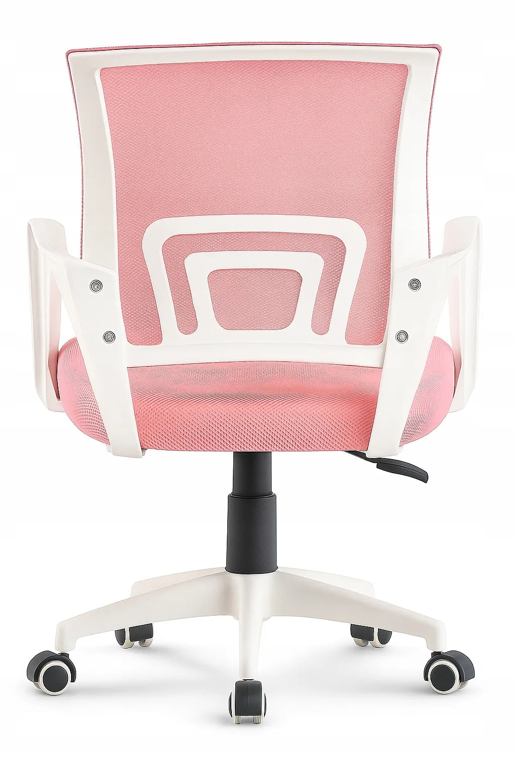 Rožinė biuro kėdė GIOSEDIO NFX012 | Sukama ergonomiška su tinkleliu