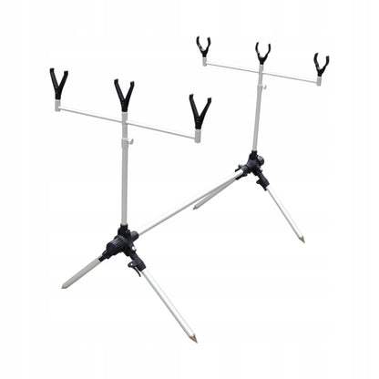Rumpol meškerių stovas Rod Pod 3 meškerėms, stabilus ir reguliuojamas