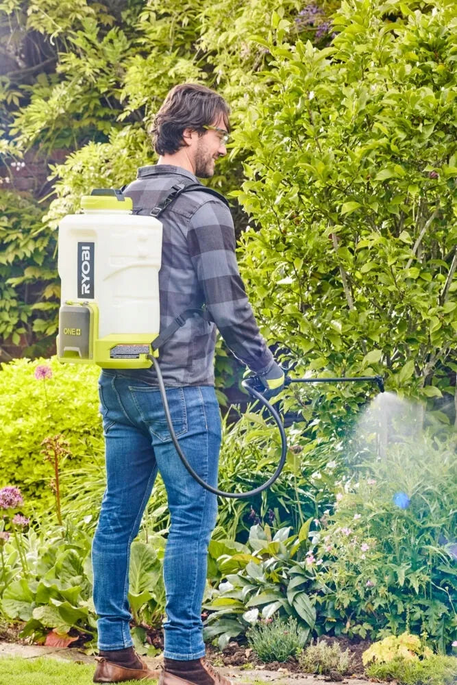 Ryobi 15 l ONE+ 18V akumuliatorinis kuprinis purkštuvas RY18BPSB-0
