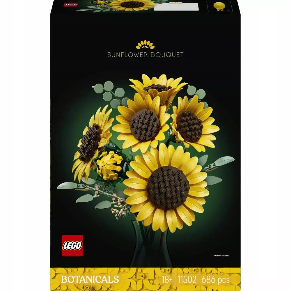 Saulėgrąžų puokštė LEGO