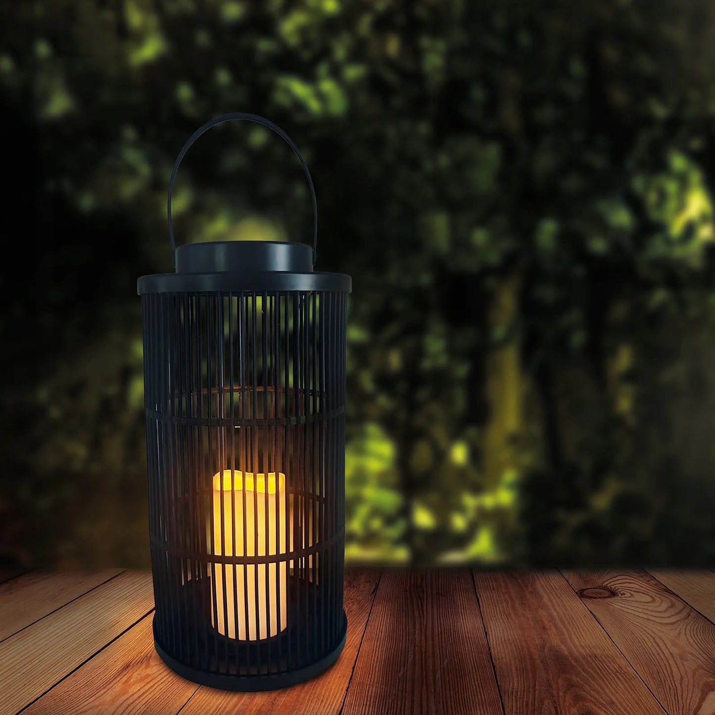Saulės energija įkraunamas LED sodo žibintas Goldlux, kabinamas, dekoratyvinis, IP44, 1800K, šilta šviesa, 36 cm