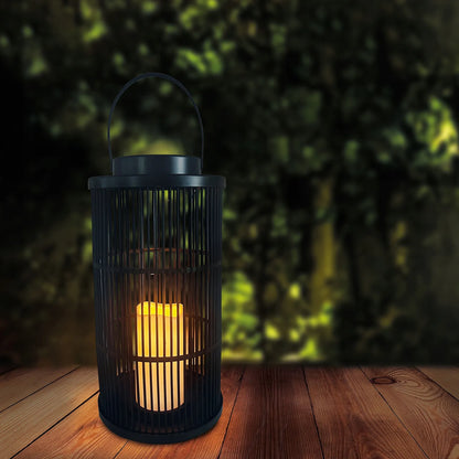 Saulės energija įkraunamas LED sodo žibintas Goldlux, kabinamas, dekoratyvinis, IP44, 1800K, šilta šviesa, 36 cm