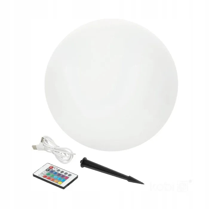 Saulės energija maitinamas LED sodo šviestuvas 3000K RGB