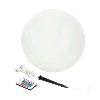 Saulės energija maitinamas LED sodo šviestuvas 3000K RGB