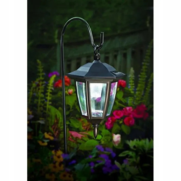 Saulės energija maitinamas LED žibintas POLIFACH sodo dekoracija