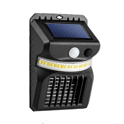 Saulės energija varoma 2in1 lempa nuo uodų ir musių NoBzzz UV su judesio jutikliu