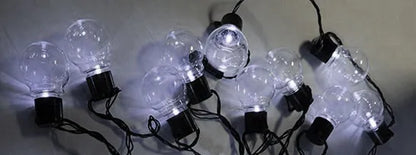 Saulės girlianda 10 LED sodo dekoracija