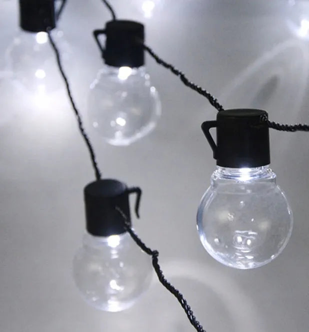 Saulės girlianda 10 LED sodo dekoracija