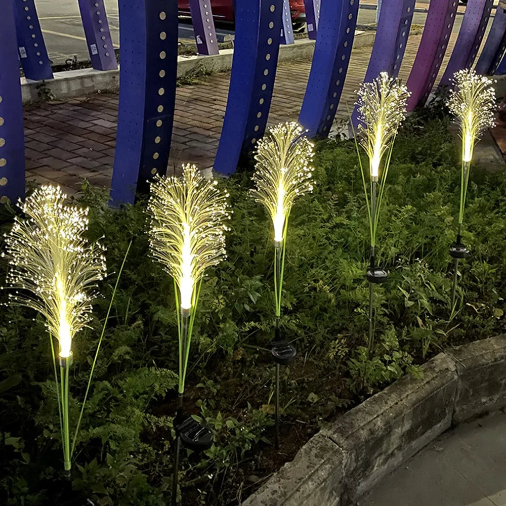 Saulės LED lempa dekoratyvinė žolė 3000K 300mAh