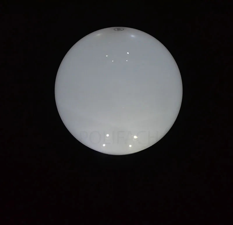Saulės lempa sodo dekoracija 4 LED BALTAS RUTULYS 25cm terasa balkonas P-025