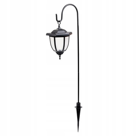Saulės sodo LED žibintas, dekoratyvinis lauko šviestuvas, įsmeigiamas stulpas, 80 cm