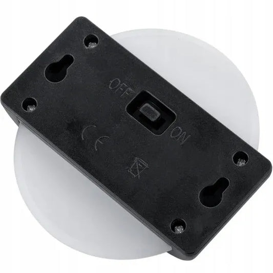 Saulės sodo šviestuvas-kinkietas 6 LED dekoracijai, sodui, terasai, balkonui, 2 vnt. P-120