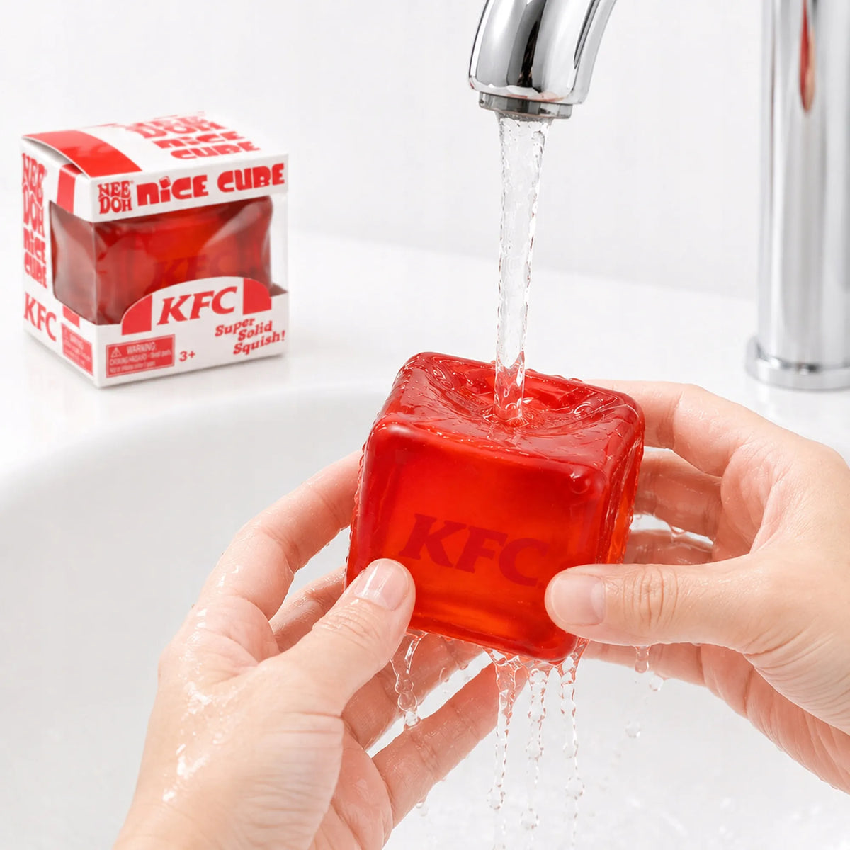 Schylling NEE DOH Nice Cube antistresinis sensorinis kubelis – dovana