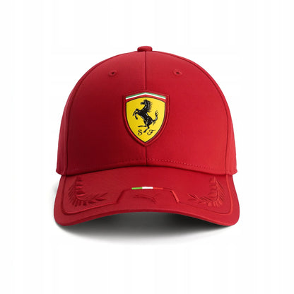 Scuderia Ferrari F1 Italia/ Italian Cap 2025 kepurė su snapeliu raudona