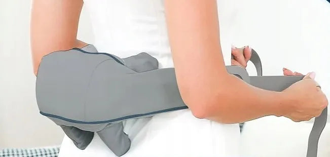Shiatsu kaklo, pečių ir nugaros masažuoklis su šildymo funkcija - puiki dovana