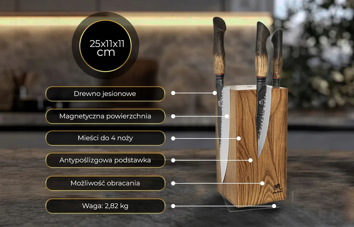 Shiori Mono – magnetinis uosio blokas, besisukantis
