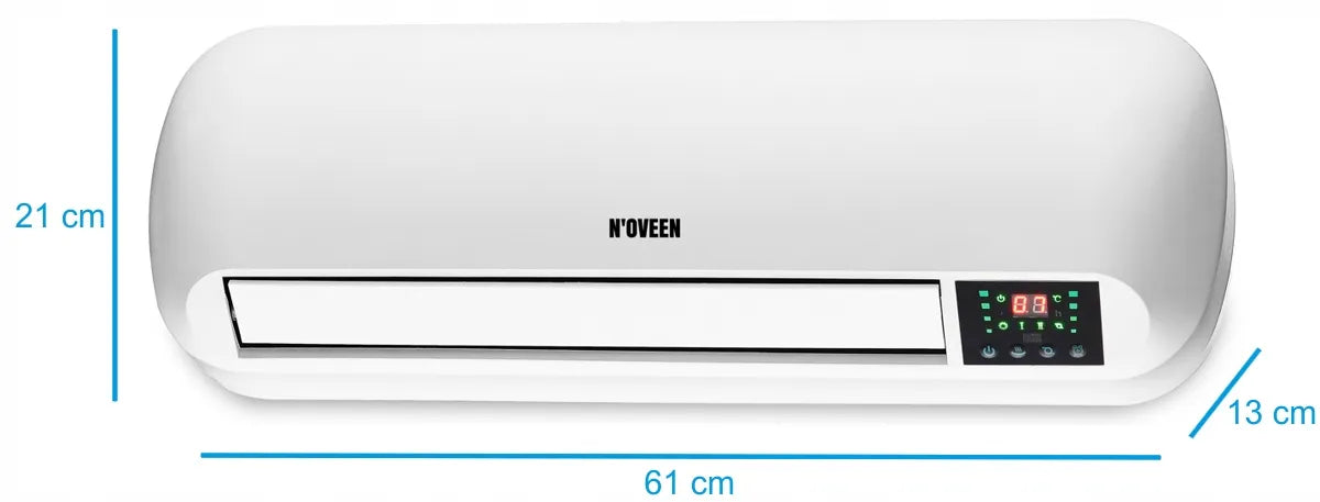Sieninė oro uždanga N'OVEEN HC2100 LED 2000 W