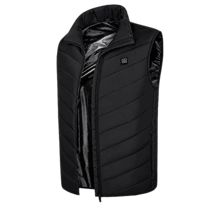 Šildoma liemenė „KUGO camp“, žieminė, unisex, USB, L dydis